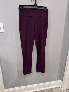 Express Size Small Work Pant Stretchy, Comfy Full Length Burgundy Color EUC